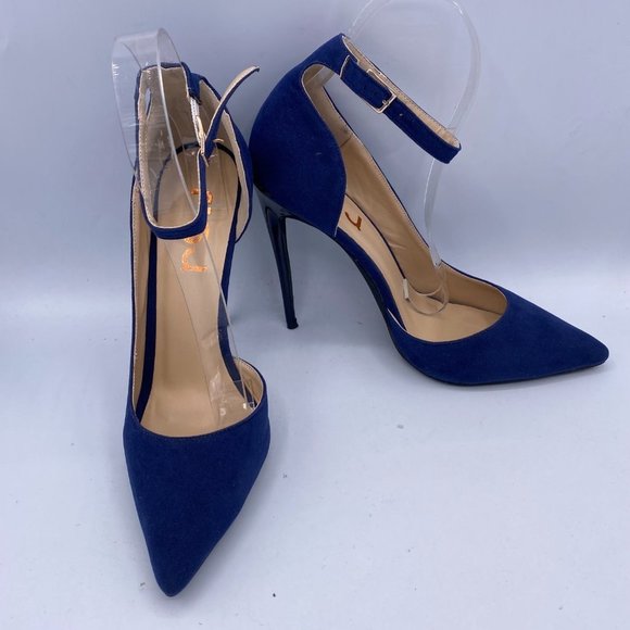 FSJ D'Orsay Closed Pointed Toe High Heel Shoes - Picture 3 of 10